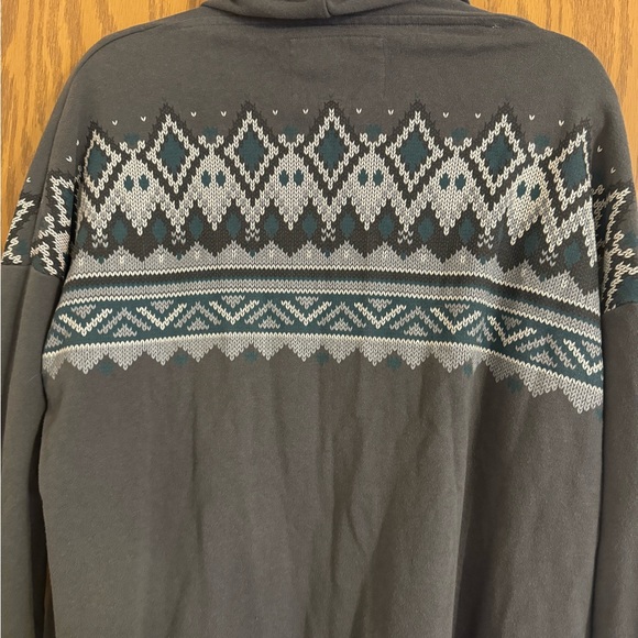 Woman’s Element Eden Swingy Cardigan.Geometric Design . Size Large Cozy, Comfort - Picture 11 of 13